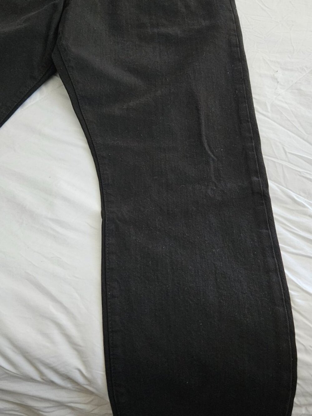 Polo Ralph Lauren Hampton Straight jeans in Hudson Black denim 38 x 30 - Picture 8 of 9